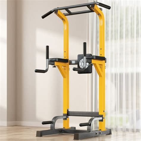 Home Power Tower Dip Station Pull Up Bar Multi-Function Power Tower ... - balustradellc