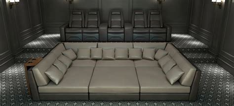 Home Theater Sectionals & Sofas | Sectional Seating - balustradellc
