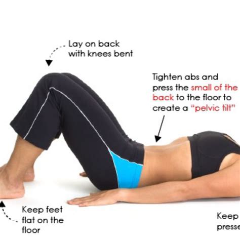 Home Workout for Pelvic Tilt and Protruding Abdomen - balustradellc