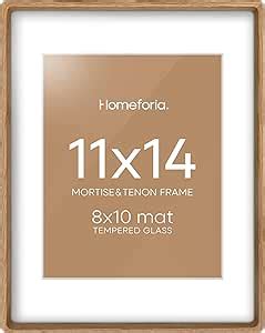Homeforia 11x14 Picture Frame Wood, High End … - balustradellc
