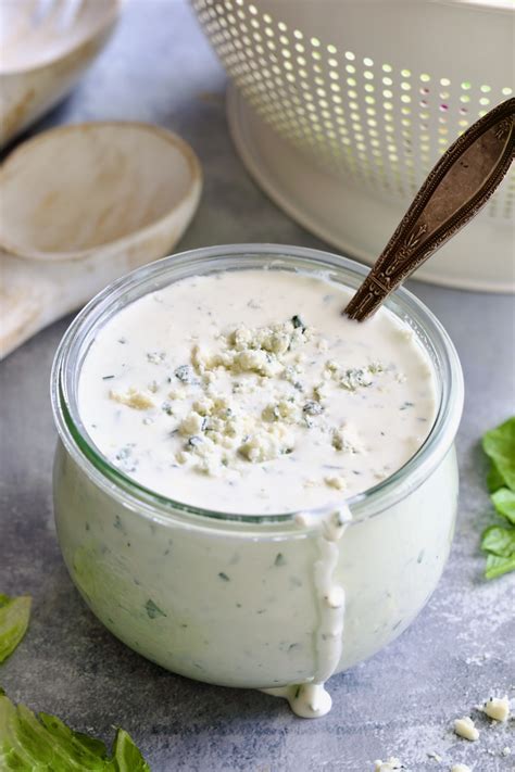 Homemade Blue Cheese Salad Dressing - [Mom Prepared] - balustradellc