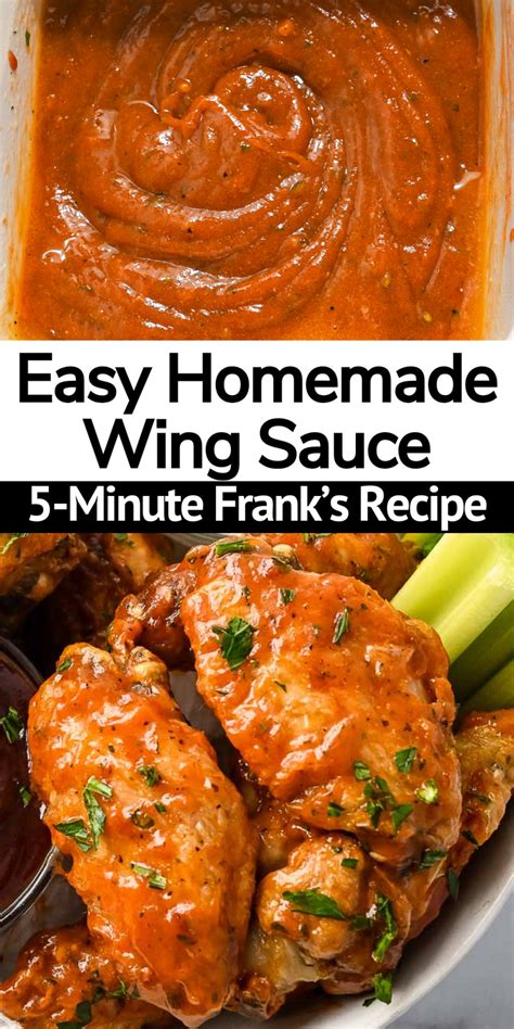 Homemade Chicken Wing Sauce - It Is a Keeper - balustradellc