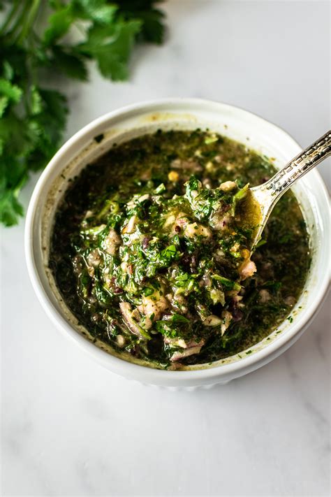 Homemade Chimichurri Sauce (Ready in 5 Minutes) - Salty Side Dish - balustradellc