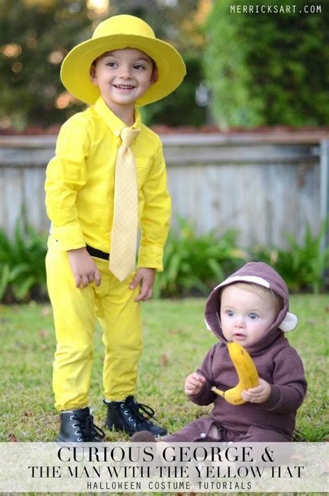 HOMEMADE HALLOWEEN: CURIOUS GEORGE + THE MAN WITH THE YELLOW …