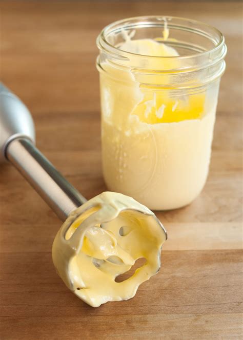 Homemade Mayonnaise (Immersion Blender) - Spend with Pennies - balustradellc