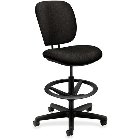 HON Comfortask Task Swivel Stool, Black # HON5905AB10T