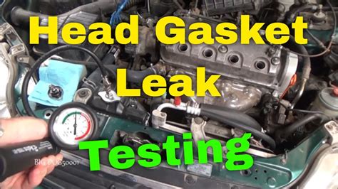 Honda Head Gasket Leak Testing Using Coolant Pressure Tester - balustradellc