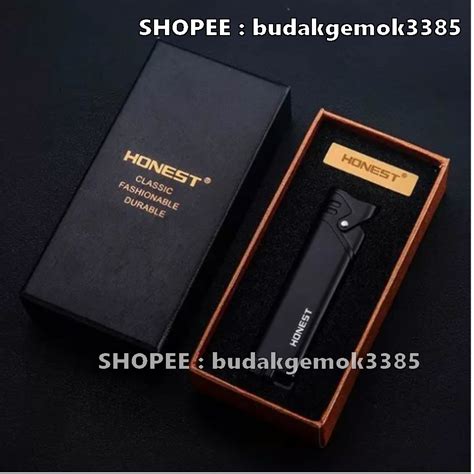 HONEST BCZ3021 - Flame Torch Windproof Lighter - Korek Api Tahan Angin ... - balustradellc
