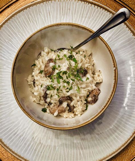 Honestly obsessed with how this mushroom risotto turned out in the ... - balustradellc