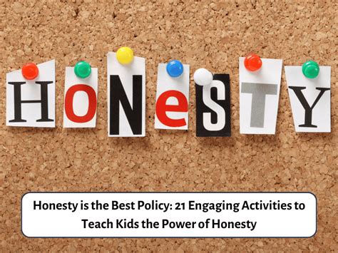 Honesty is the Best Policy: Teaching Kids About the Importance of ... - balustradellc