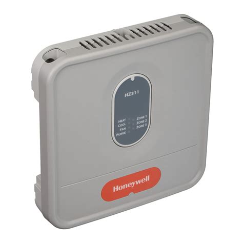 HONEYWELL TRUEZONE HZ311 INSTALLATION MANUAL Pdf …