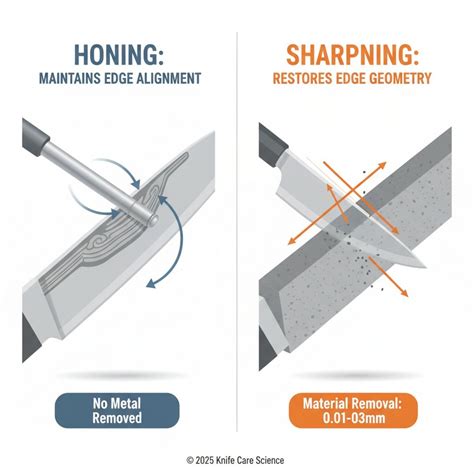Honing vs. Sharpening: How to Hone and Sharpen a Knife - balustradellc