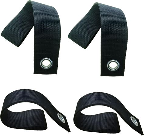 Hood Loop Tie Down Straps (4 Pack) - Heavy Duty Nylon Anchor Straps … - balustradellc