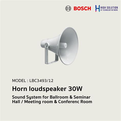 Horn loudspeaker - balustradellc