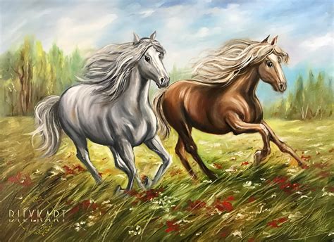 Horses in art - muktibox.com