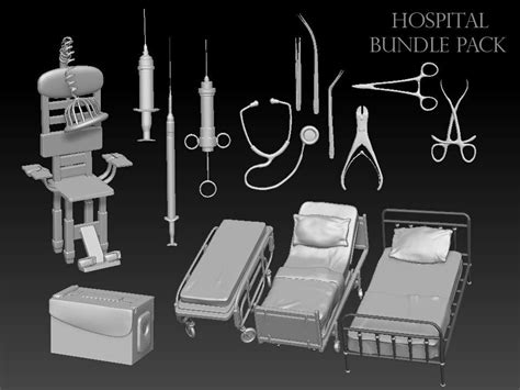 Hospital Bundle - Three High-Quality Asset Packs | Fab - muktibox.com
