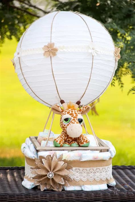 HOT AIR BALLOON DIAPER CAKES - Pinterest