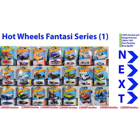 Hot Wheels Diecast Mobil Fantasi Skala 1:64 Sortiran Mainan Diecast ... - balustradellc