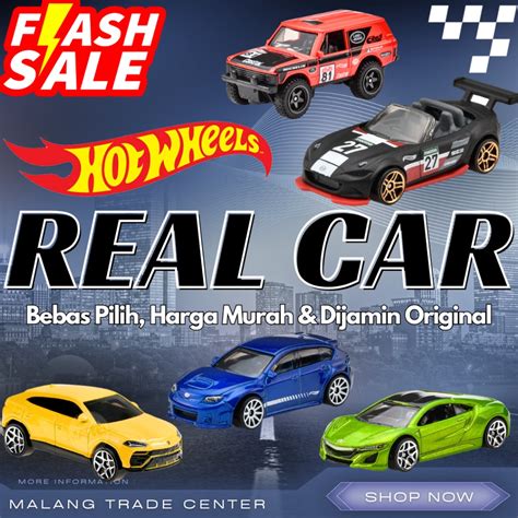 Hot Wheels Diecast Real Car Bisa Pilih Model - balustradellc