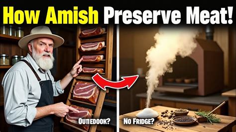How Amish Preserve Meat WITHOUT Refrigeration - balustradellc