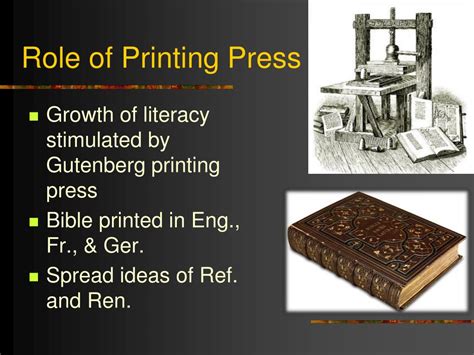 How Did The Invention Of The Printing Press Affect The Reformation - wintechmobiles.com