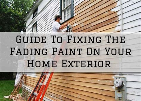 How Do Professionals Fix Fading Exterior Paint - muktibox.com