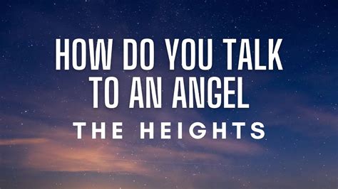 HOW DO YOU TALK TO AN ANGEL Lyrics - BRYAN ADAMS eLyrics.net