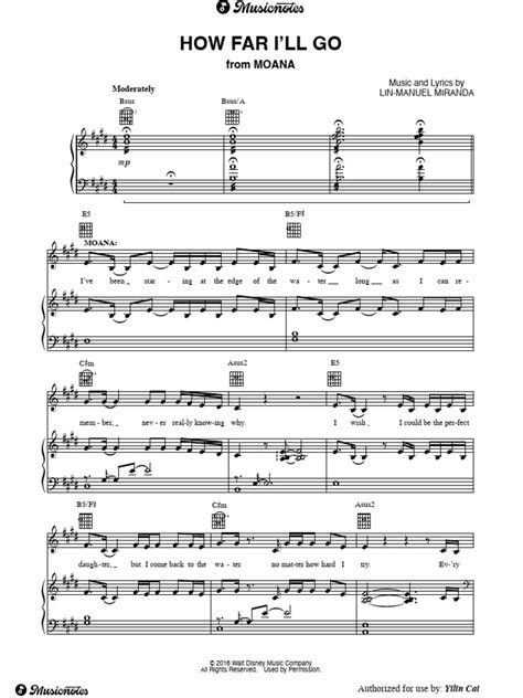 How Far I'll Go - Moana | Disney Music Sometimes ... - muktibox.com