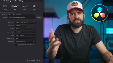 How I Get the Best Video Quality | Davinci Resolve Export Settings - balustradellc