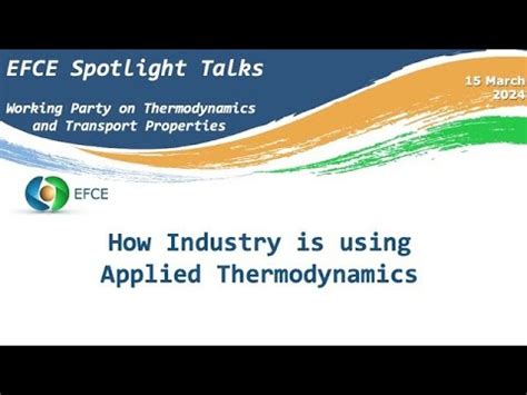 How industry is using applied thermodynamics - wintechmobiles.com