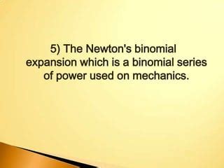 How Isaac Newton Discovered the Binomial Power Series - wintechmobiles.com