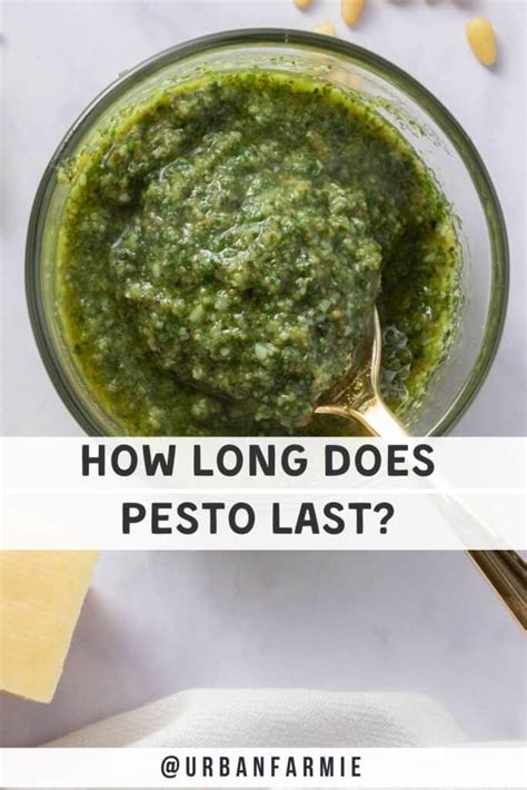 How Long Does Pesto Last Opened In The Fridge - balustradellc