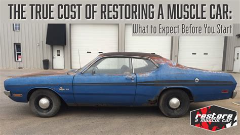 How much does it cost to restore a 60s/70s Muscle Car and what ... - balustradellc