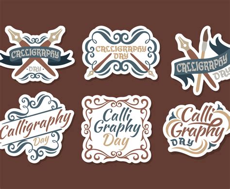 HOW TO: Calligraphy Name Badges - Paperie + Pen - muktibox.com