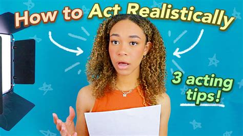 How to Act Realistically (Audition Tips + Acting Lesson) - muktibox.com