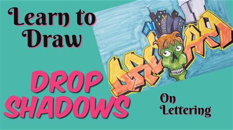 How to Add Drop Shadows to Lettering - muktibox.com