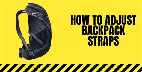 How to Adjust and Release Your Backpack Straps for Ultimate … - balustradellc