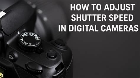 How to Adjust Shutter Speed: A Complete Guide for Beginners - balustradellc