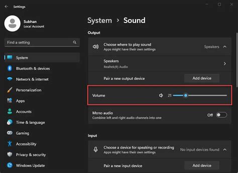 How To Adjust Volume And Bass In Windows 11/10 - balustradellc