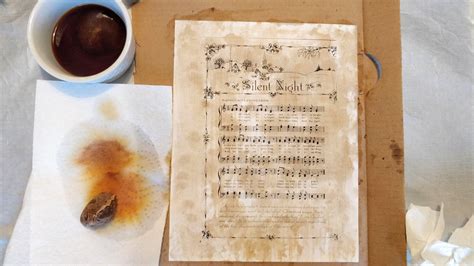 How to age paper - techniques to make paper look old - muktibox.com