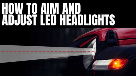 How To Aim Headlights On A Car - Hitches Guide - balustradellc