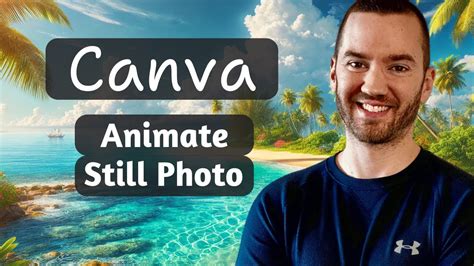 How To Animate a Still Photo in canva - Image to Video - balustradellc