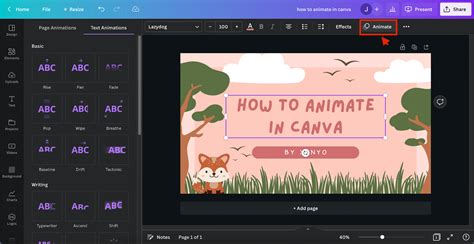 How to Animate Elements and Images in Canva - balustradellc