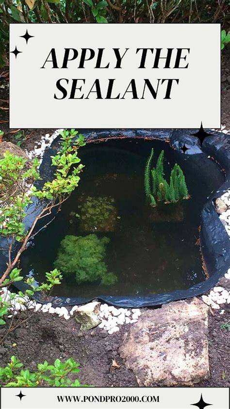 How to Apply Fish Pond Sealant - Pond Pro 2000 Blog - raincitystudios.com