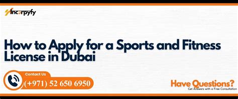 How to Apply for a Sports and Fitness License in Dubai - balustradellc