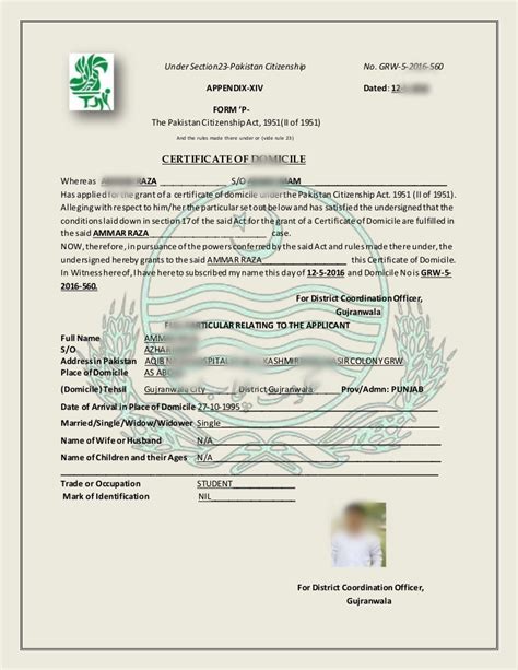 how to apply for domicile certificate in punjab | which … - balustradellc
