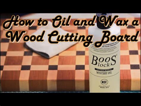 How To Apply Mineral Oil And Beeswax Finish - muktibox.com