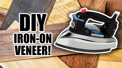 How to attach veneer with wood glue and an iron! - balustradellc