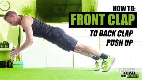 How to Back Clap Push-Up - balustradellc