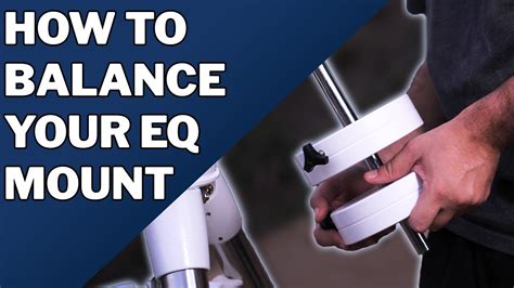 How To Balance Your Equatorial Mount - High Point … - wintechmobiles.com